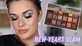 New Years Full Glam Makeup Tutorial | Huda Beauty Empowered Palette