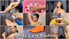 My Body Care Routine | Body Acne, Dark Spots & Dryness | Body Scrub, Mask & Moisturiser