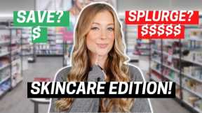 When to Spend and When to Save in Your Skincare Routine! Skin Care Splurge or Save