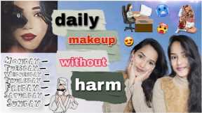 Makeup but no makeup tutorial🤩 (natural beauty) with skin care😊 for daily uses💋😍 #youtube #makeup