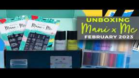 Unboxing Mani x Me Nail Stamping Club FEBRUARY 2023: Collage | Maniology LIVE!