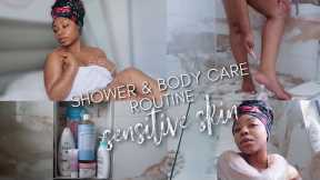 My Sensitive Skin Shower & Body Care Routine