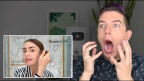 Specialist Reacts to Lily Collin's Skin Care Routine