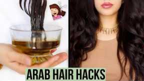 5 Arab Hair Hacks Every Girl Must Know For Thicker & Longer Hair!!!