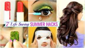 7 LIFE Saving SUMMER HACKS for Every TEENAGERS .. | #Haircare #Skincare #Beauty #Anaysa