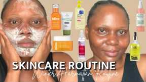 My Morning Skincare Routine For Winter/Harmattan | Oily & Dry Skin Friendly | @SindyAkpolo