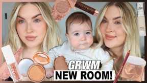 having a bad day so lets do makeup 📹 in my new beauty room!