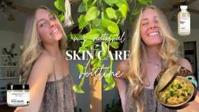 my natural skin care routine + 5 tips to clear your skin 🍃