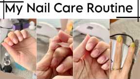 How I care for my nails with so much cleaning| Nail Care Routine 2023