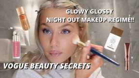 GLOW UP MAKEUP REGIME | TIK TOK VIRAL PRODUCTS & TECHNIQUES | GO TO GLAM NIGHT OUT FACE, GLASSS SKIN