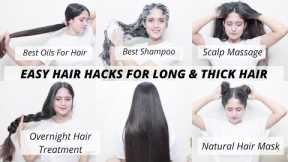 11 Everyday Haircare Hacks For Long ,Thick & Beautiful Hair | Anukriti Lamaniya.