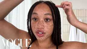 Model Salem Mitchell’s Guide to Embracing Freckles | Beauty Secrets | Vogue