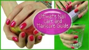 My Nail Care Routine! 16 Tips to Healthy Beautiful Strong Long Nails & How To Manicure
