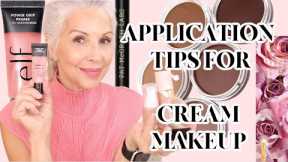 ALL CREAM MAKEUP | TIPS FOR LASTING AND BLENDING | THOSE CRAZY DOODLES #silversisters
