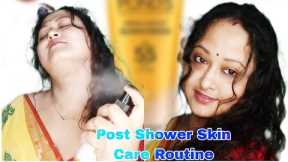 My Post Shower Skin Care Routine | After Bath Body care Routine.