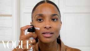 Ciara's 1-2 Step Guide to Glowing Skin & Power Brows | Beauty Secrets | Vogue