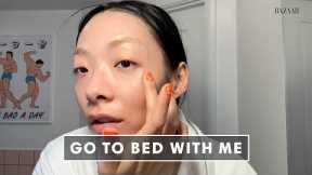 Rina Sawayama’s 12-Step Nighttime Skincare Routine | Go To Bed With Me | Harper's BAZAAR