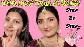 Summer Party Makeup For Beginners || Step by Step Summer Makeup Guide || Your Beauty Solutions||