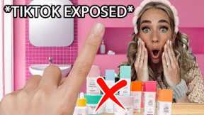 Skin Care Professional RATES my Night Routine!! *TikTok has been LYING to us!!*