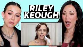 Riley Keough's Glowing Skincare & Makeup Routine: Reacting with a Pro Makeup Artist! | Susan Yara