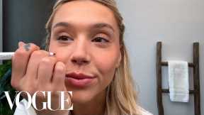 Alexis Ren's Guide to Face-Lifting Romantic Makeup  | Beauty Secrets | Vogue