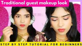 Step by step makeup tutorial for beginners | Guest Makeup For Beginners