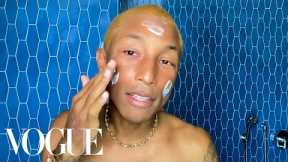 Pharrell's Morning Skin-Care Routine | Beauty Secrets | Vogue