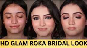 HD INDIAN ROKA BRIDE Makeup Tutorial    #makeup #tutorial