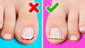 NAIL HACKS YOU MUST KNOW || Pedicure & Manicure Guide