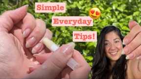 6 Daily Nail Care Tips for Healthy Nails!