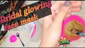 Skin care at home for glowing skin | bridal glowing skin home remedy