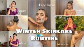 Winter Skin Care Routine For Clear Skin | My Realistic Winter Self Care | Mishti Pandey