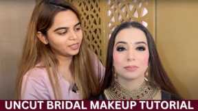 UNCUT INDIAN BRIDAL Makeup Tutorial by Sakshi Gupta MUA #makeup #tutorial