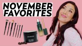 November Favorites! Amazon Finds, Makeup Brushes, Skin Tint, & More Products I've Been Loving Lately