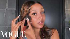 PinkPantheress’s Beyoncé-Inspired Thin Brows Beauty Routine | Beauty Secrets | Vogue