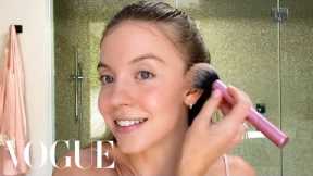 Euphoria's Sydney Sweeney’s Guide to Sensitive Skin Care and Soft Glam | Beauty Secrets | Vogue