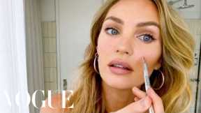 Candice Swanepoel's 10-Minute Guide to Fake Natural Makeup and Faux Freckles | Beauty Secrets