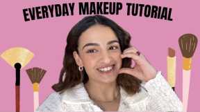 Step by Step Everyday Makeup Tutorial | Day Makeup look | Makeup for college | Minimal makeup look |