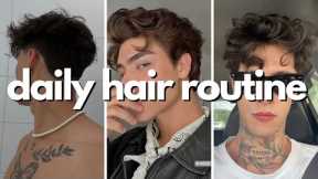 hair care routine for guys
