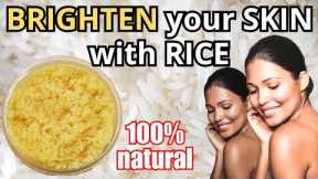 How to make Rice Scrub for Body [FAST Skin Whitening at Home]