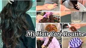 HONEST Hair Care Routine | LONG & SHINY HAIR | Hair growth 🎀