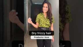 Dry frizzy hair product recommendations #dermatologist